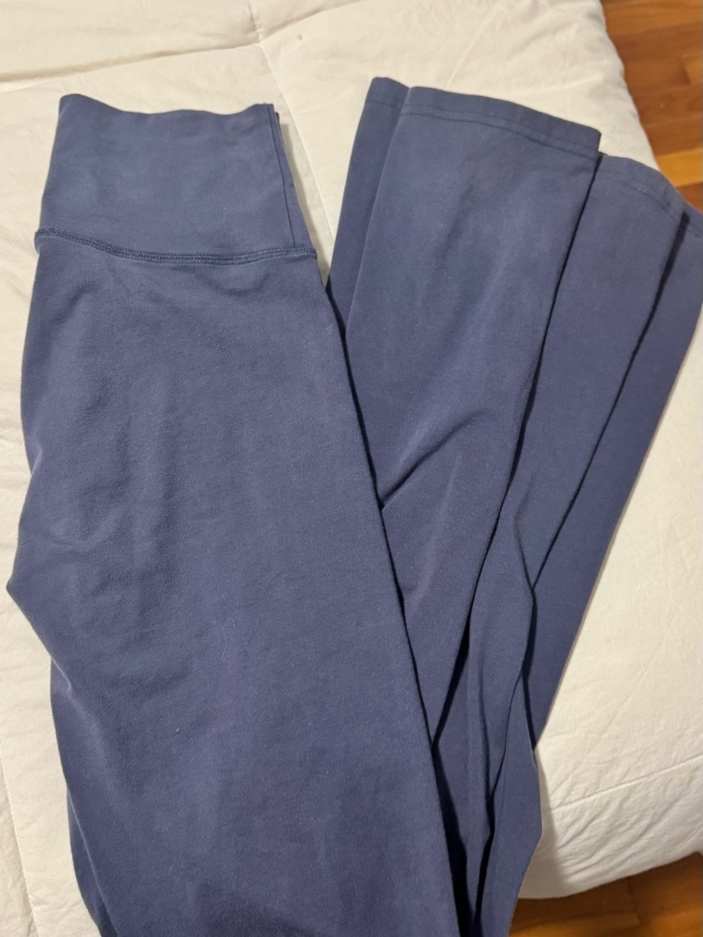 aerie Offline Flare Leggings in Navy